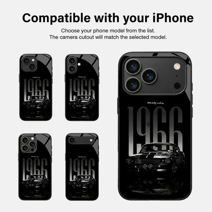 Mustang 1966 Glass Case - iPhone
