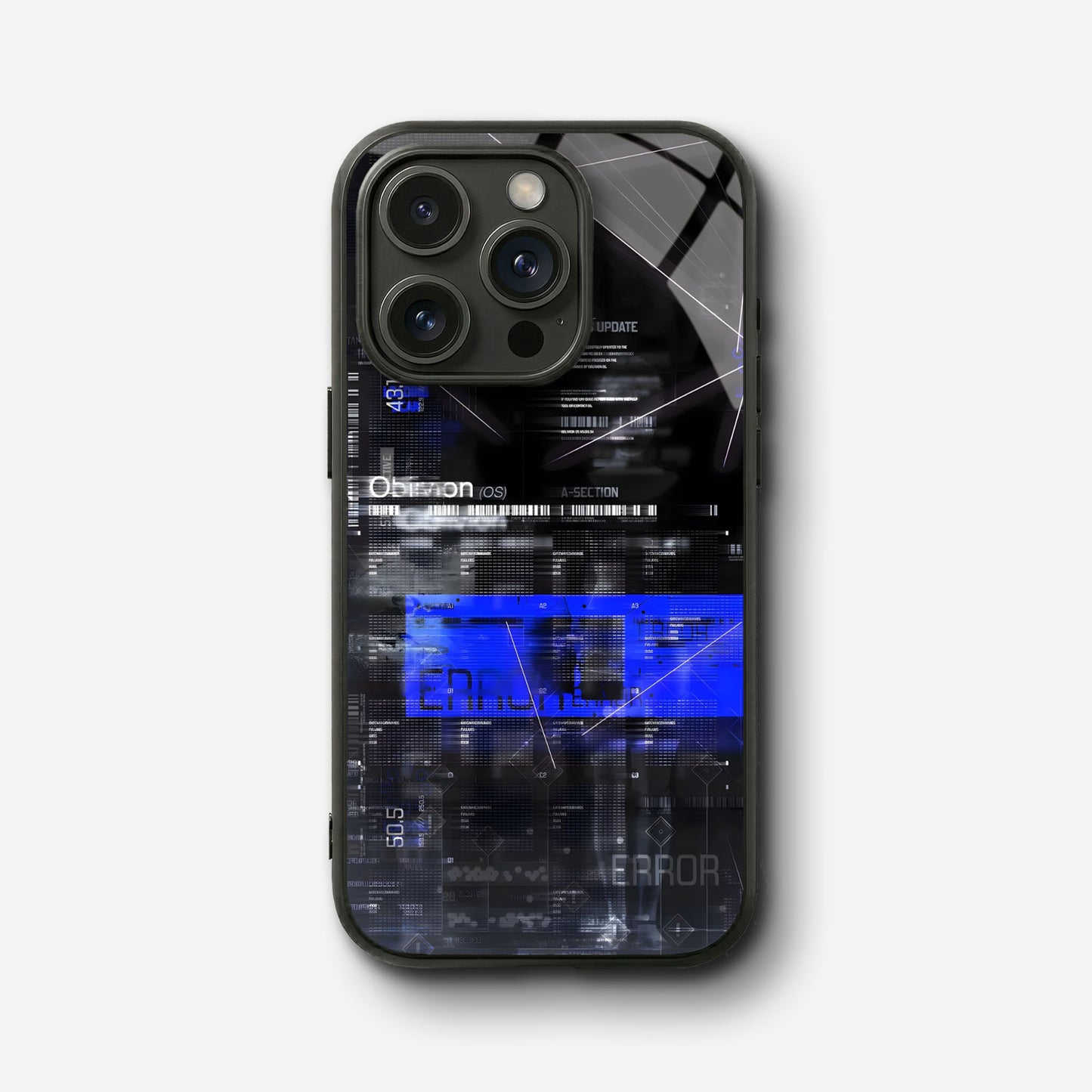 Neon Code Glass Case - iPhone