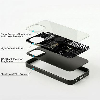 Never Quit Glass Case - iPhone