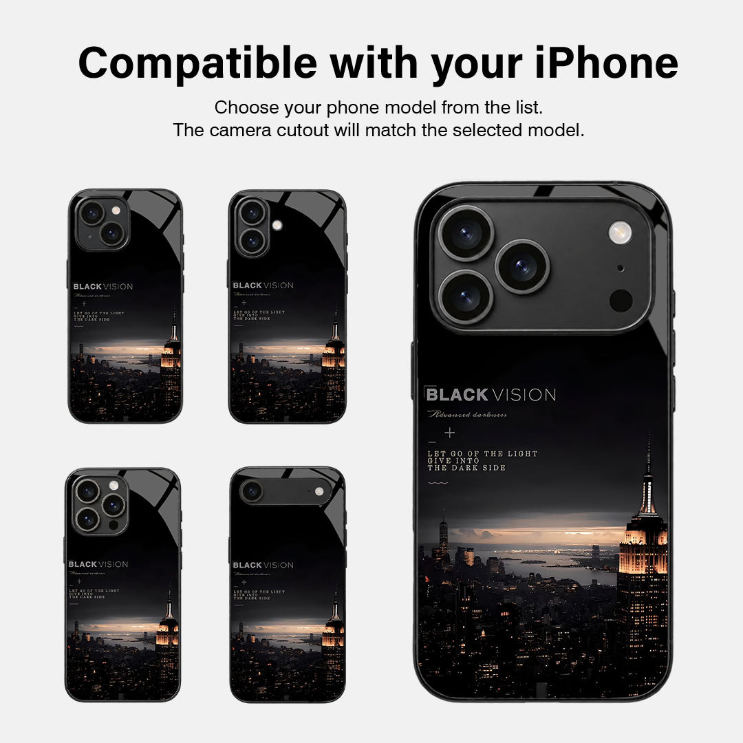 Night Vision Glass Case - iPhone