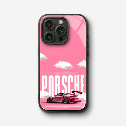 Pink Drift Glass Case - iPhone