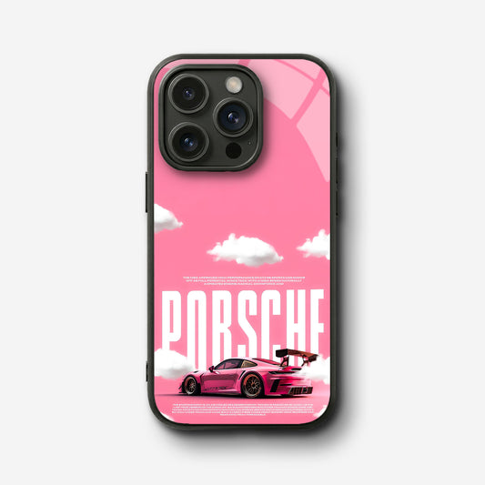 Pink Drift Glass Case - iPhone