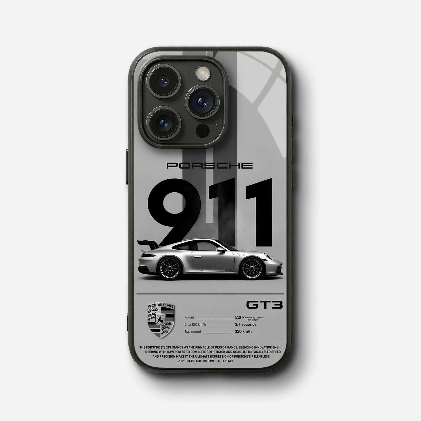 Porsche Torque Glass Case - iPhone