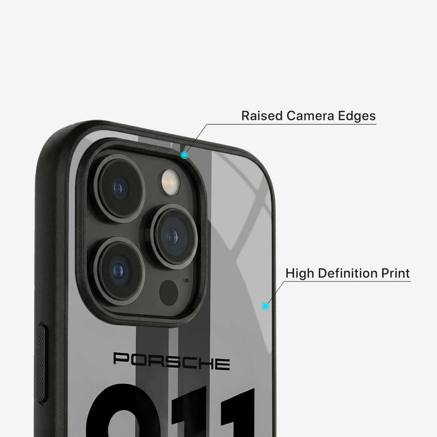 Porsche Torque Glass Case - iPhone