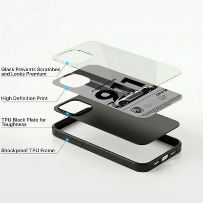 Porsche Torque Glass Case - iPhone