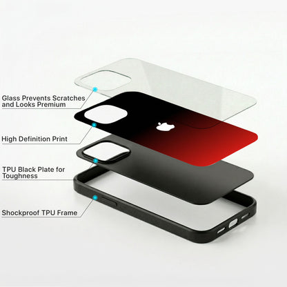 Power Fade Glass Case - iPhone