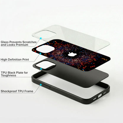 Prism Burst Glass Case - iPhone