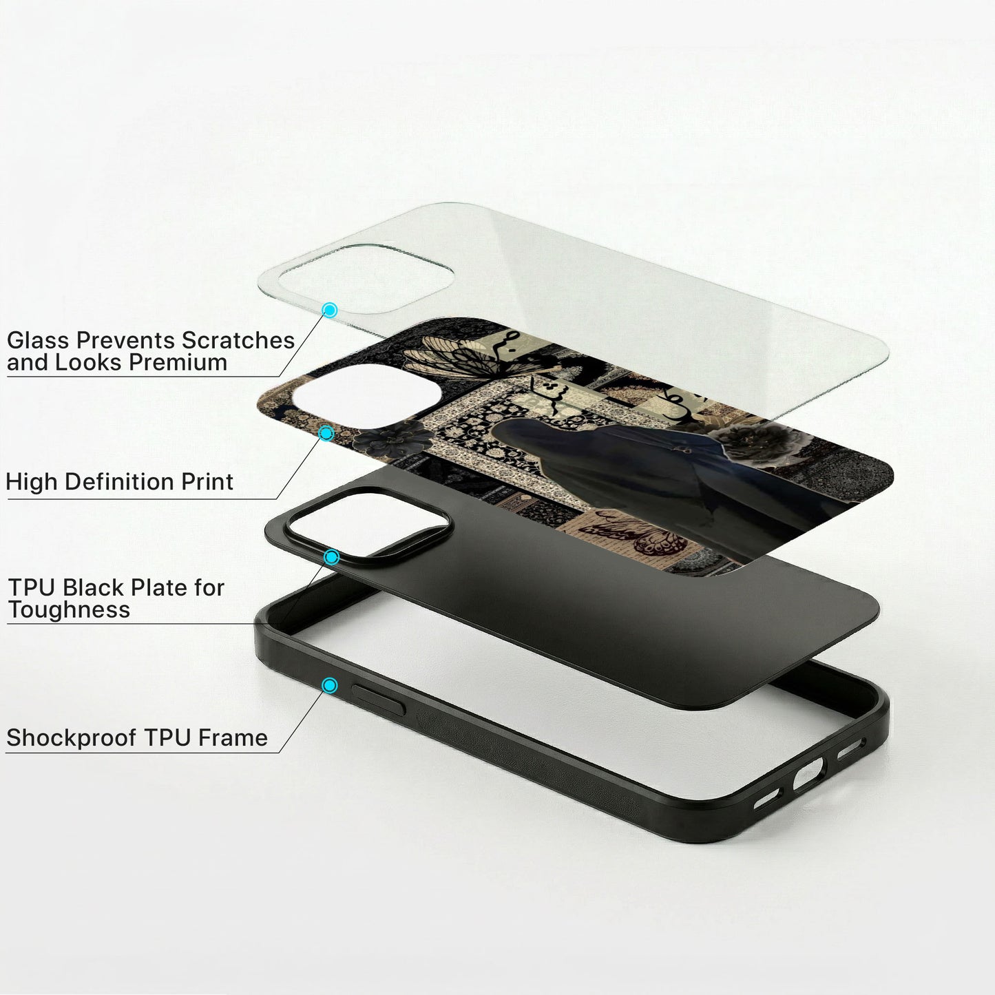 Pure Faith Glass Case - iPhone