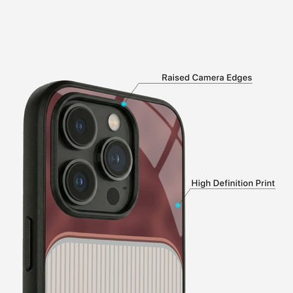 Pure Grid Glass Case - iPhone
