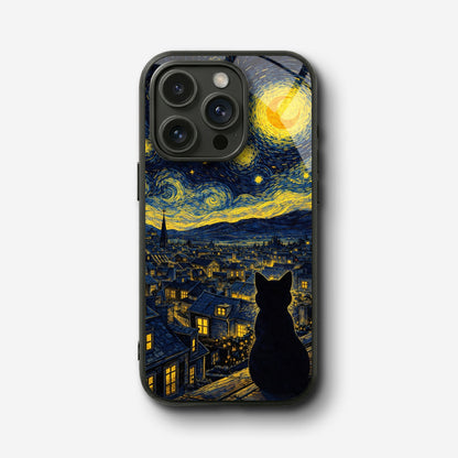 Quiet Gaze Glass Case - iPhone