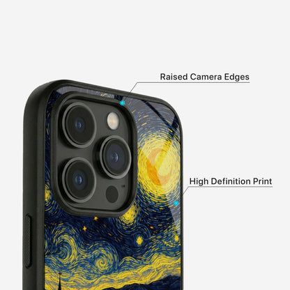 Quiet Gaze Glass Case - iPhone