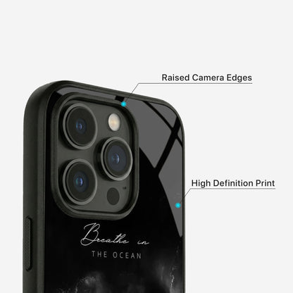 Quiet Ocean Glass Case - iPhone