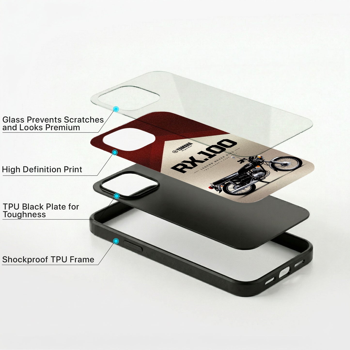RX 100 Glass Case - iPhone
