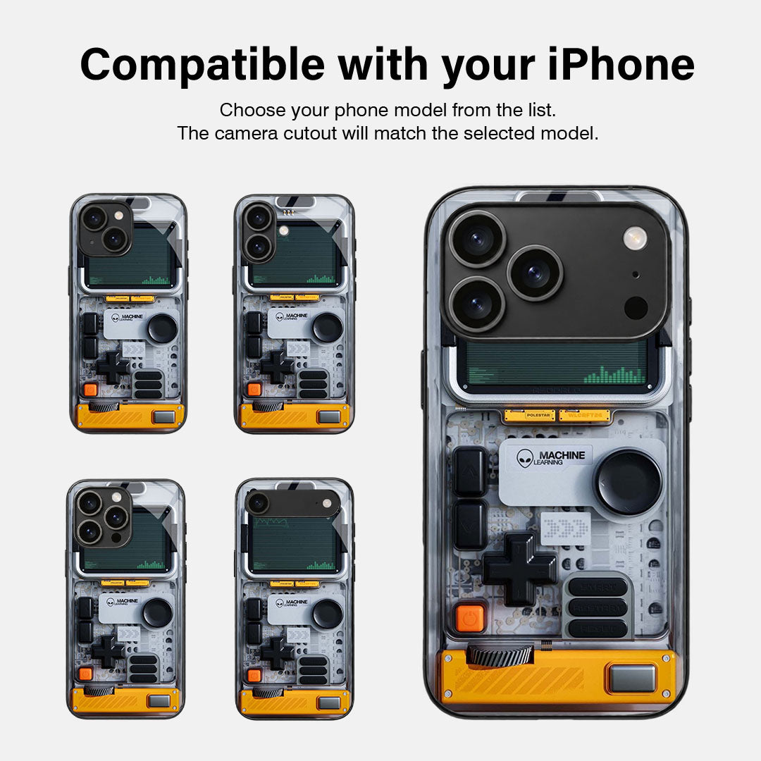 Retro Player Glass Case - iPhone