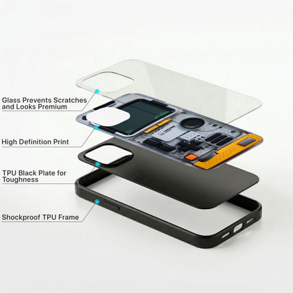 Retro Player Glass Case - iPhone