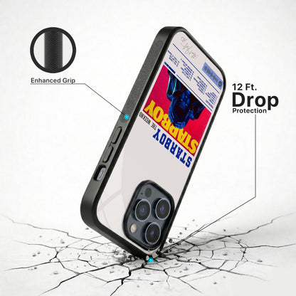 Retro Vibe Glass Case - iPhone