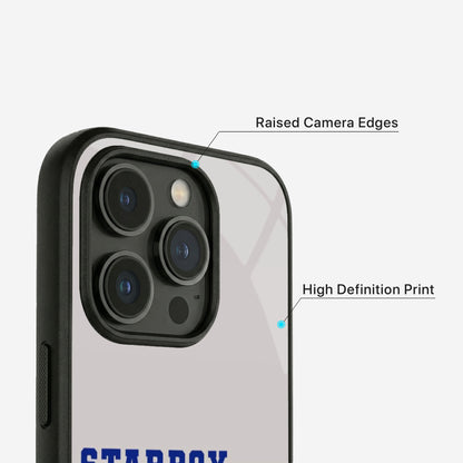 Retro Vibe Glass Case - iPhone