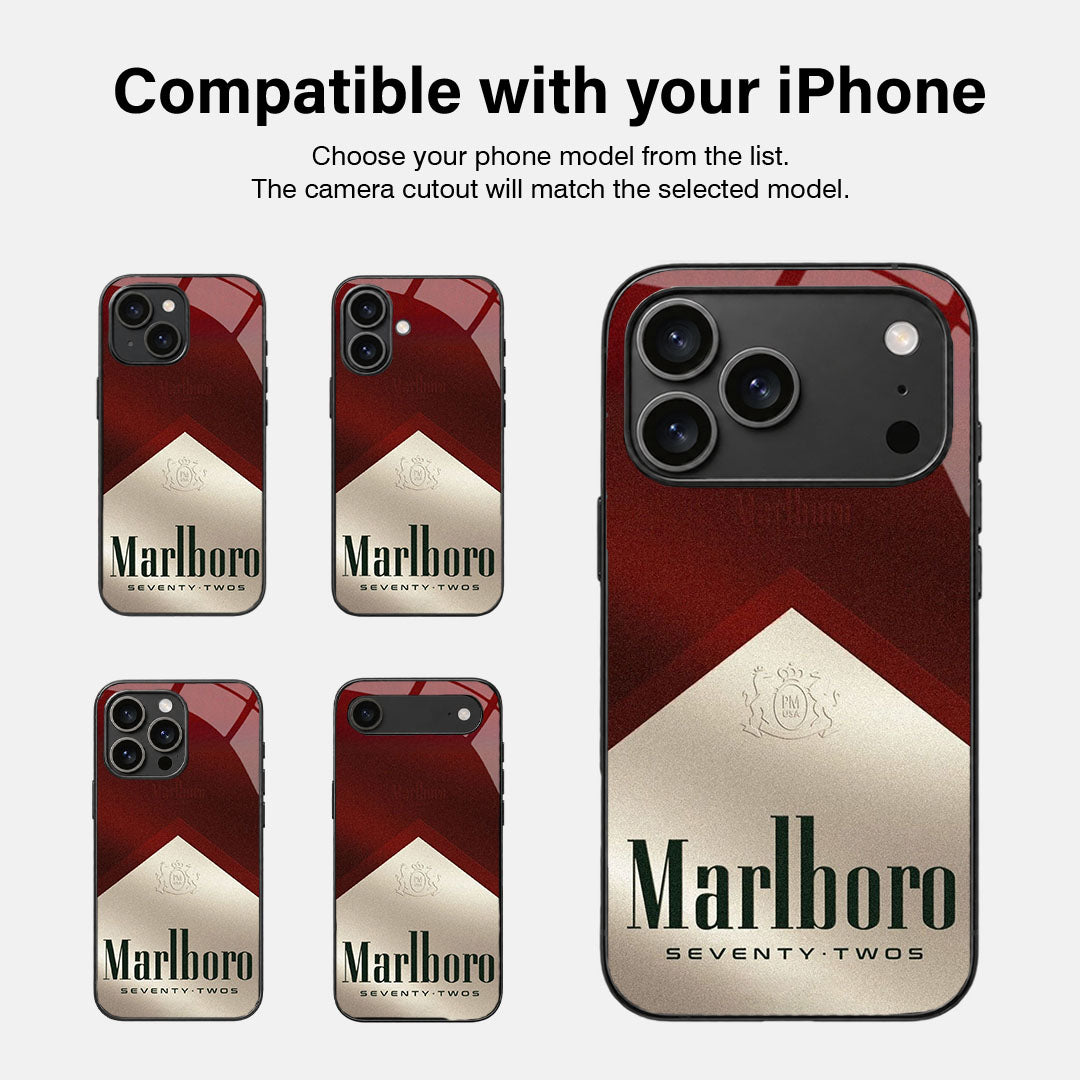 Retro Pack Glass Case - iPhone