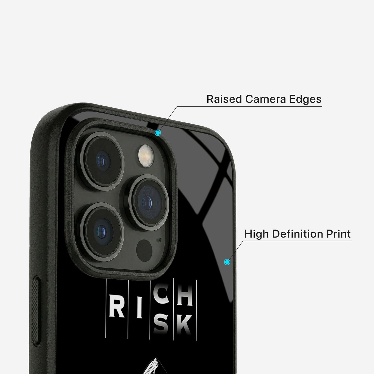 Rich Vision Glass Case - iPhone