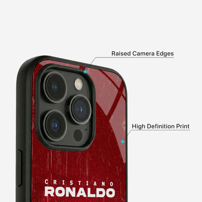 Ronaldo Legacy Glass Case - iPhone