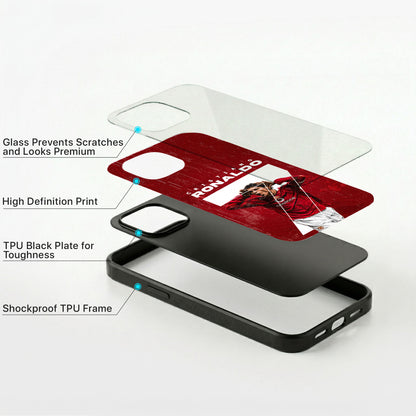 Ronaldo Legacy Glass Case - iPhone
