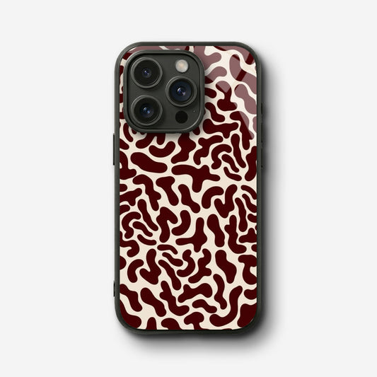 Ruby Flow Glass Case - iPhone