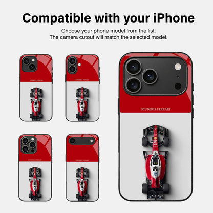 Scuderia Line Glass Case - iPhone