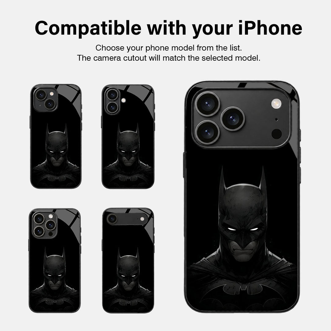 Shadow Bat Glass Case - iPhone