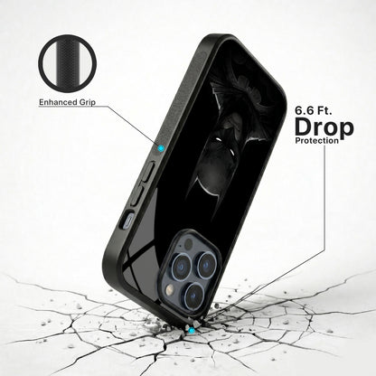 Shadow Bat Glass Case - iPhone