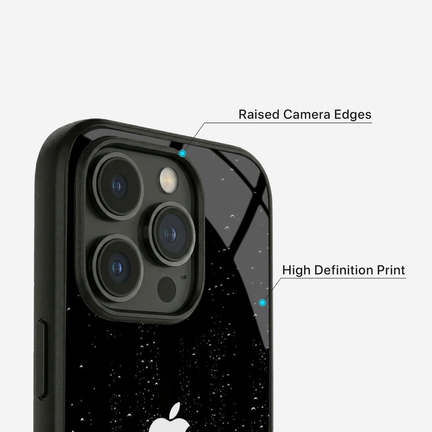 Shadow Drop Glass Case - iPhone