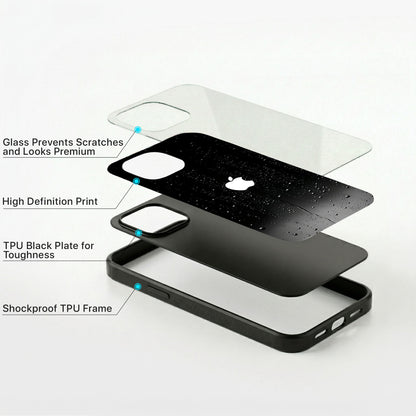 Shadow Drop Glass Case - iPhone