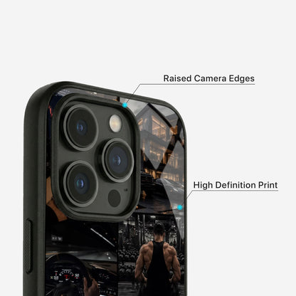 Silent Hustle Glass Case - iPhone