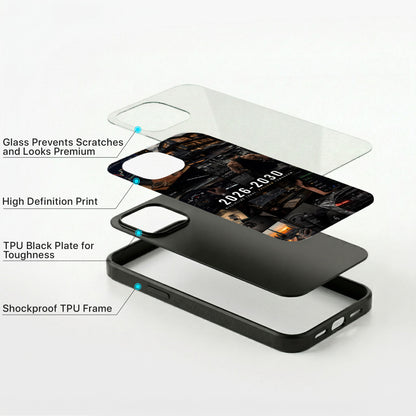 Silent Hustle Glass Case - iPhone