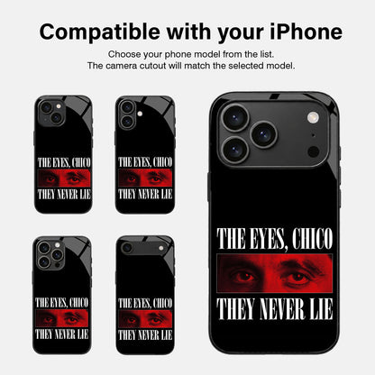 Silent Observer Glass Case - iPhone