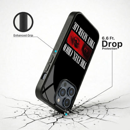 Silent Observer Glass Case - iPhone