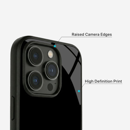 Silent Observer Glass Case - iPhone