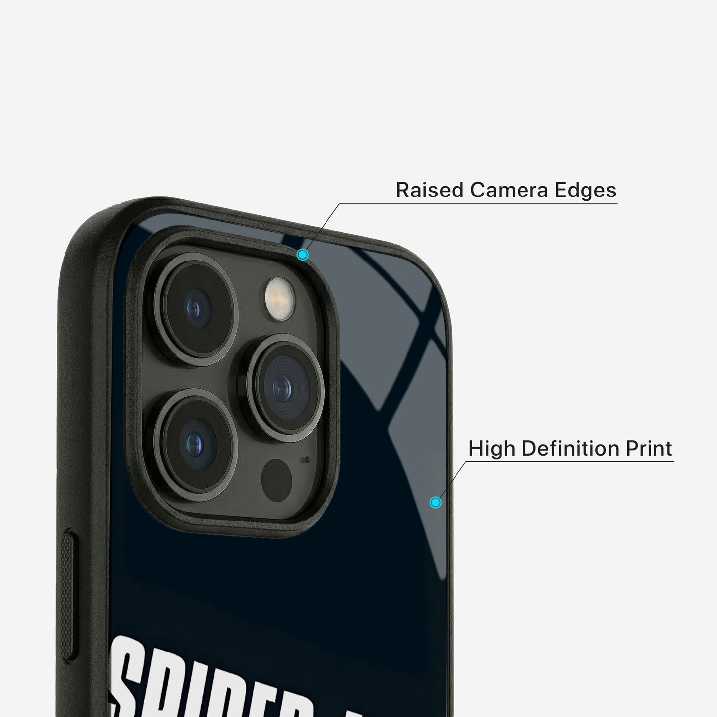 Spider Man Glass Case - iPhone