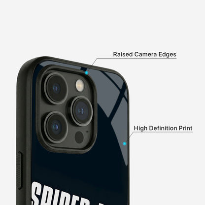 Spider Man Glass Case - iPhone