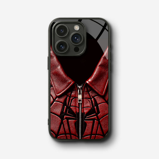 Spider Collar Glass Case - iPhone