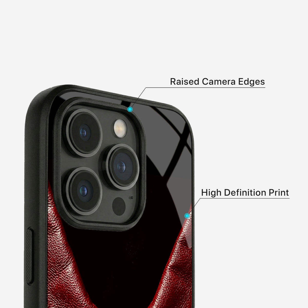 Spider Collar Glass Case - iPhone
