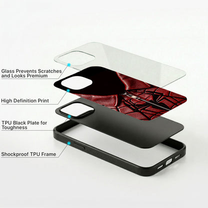Spider Collar Glass Case - iPhone