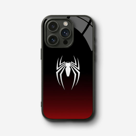 Spider Icon Glass Case - iPhone