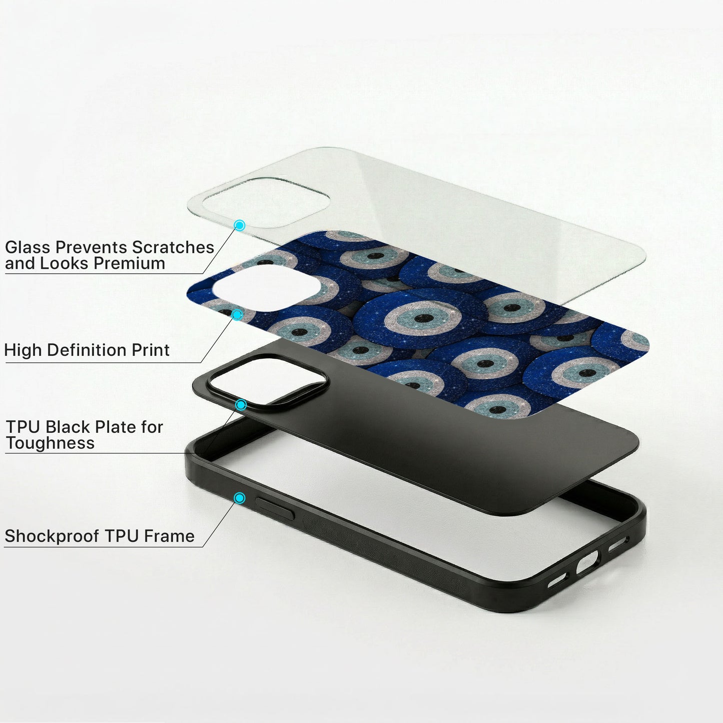 Spirit Guard Glass Case - iPhone