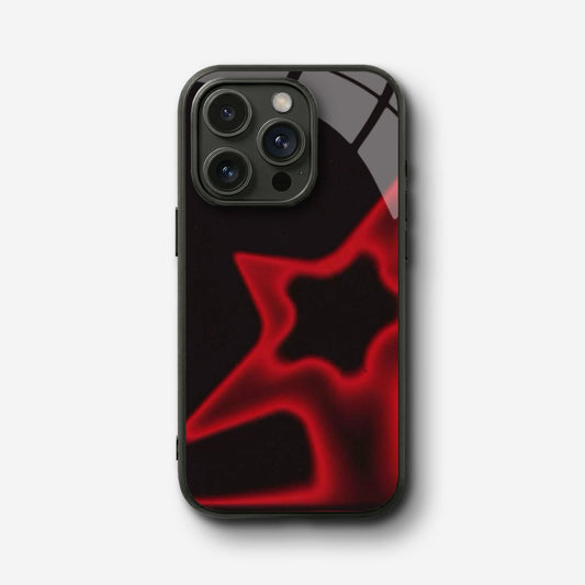 Star Glow Glass Case - iPhone