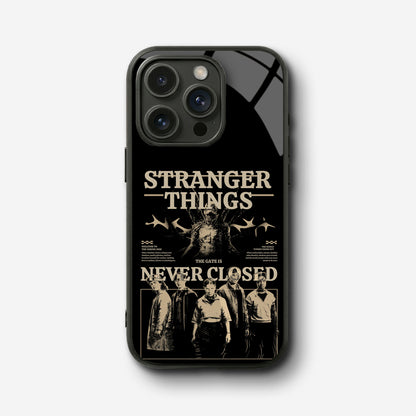 Stranger Things Glass Case - iPhone