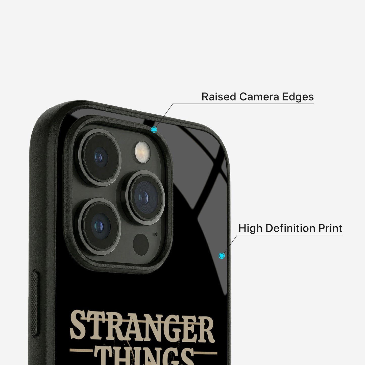 Stranger Things Glass Case - iPhone