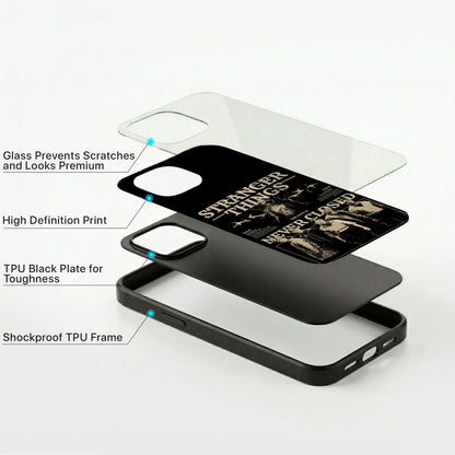 Stranger Things Glass Case - iPhone