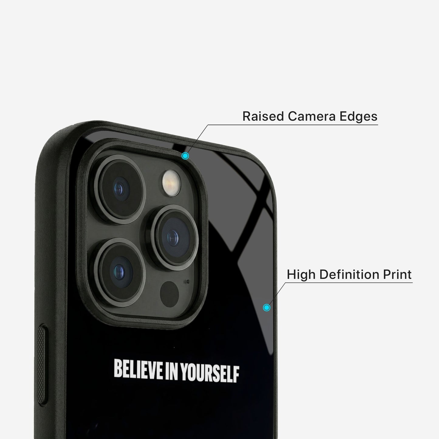 Strong Belief Glass Case - iPhone