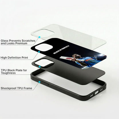 Strong Belief Glass Case - iPhone