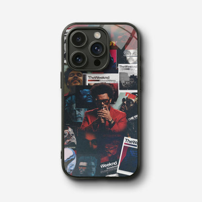 TheWeeknd Artwork Glass Case - iPhone